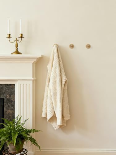 4 Pack Adhesive Coat Hooks for Bathrooms Champagne Bronze Wall Robe Towel Hooks - Image 7