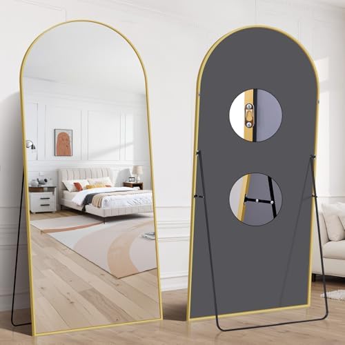 71"x30" Arched Full Length Mirror, Large Floor Mirror - Image 2
