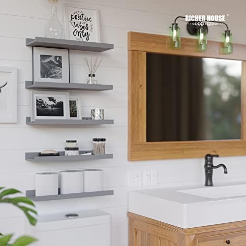 RICHER HOUSE 5-Set Floating Shelves - Image 6