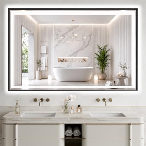 40"x60" LED Bathroom Mirror by FLYECHO