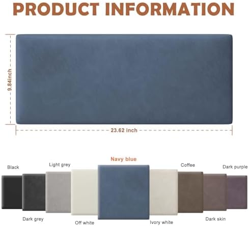 IFNOW Wall Mounted Headboard, Peel and Stick Panels - Image 2