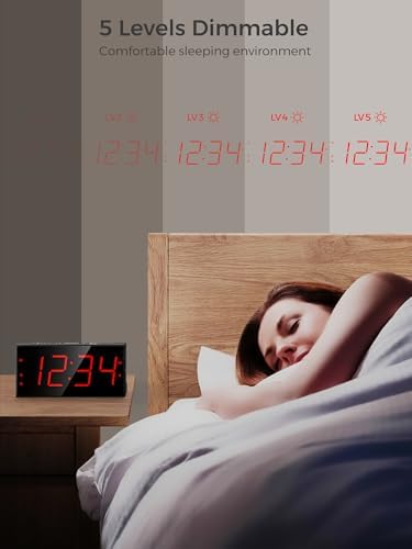 Alarm Clock for Bedroom, Digital Clock - Image 3