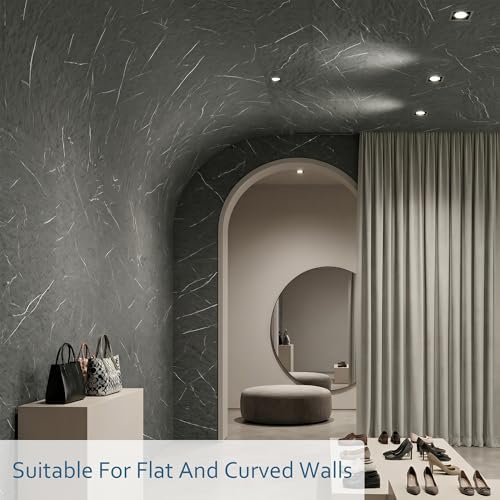4-Pack Faux Stone Wall Covering, 23.6" x 47.2" MCM Modified Clay Material 3D - Image 4