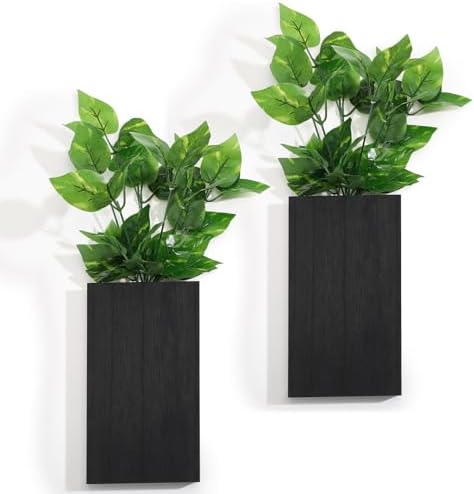 Vesici Wood Wall Planter Vase by Vesici
