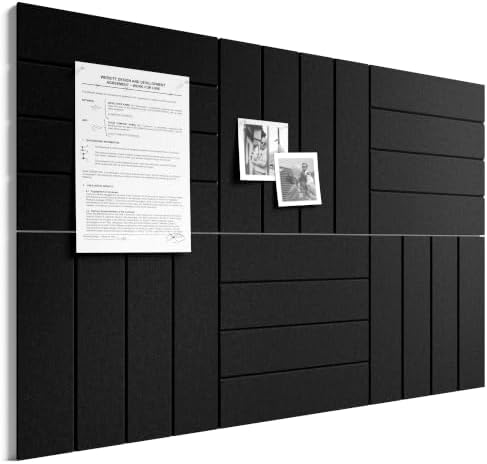 Bumusty 36" x 24" Large Cork Board Alternative by BUMUSTY