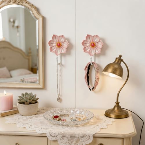 DiliComing Flower Shaped Wall Hooks - Image 7