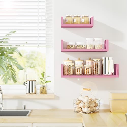 SRIWATANA Pink Floating Shelves - Image 7
