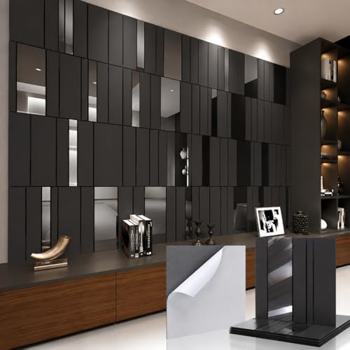 Geelin 4 Pack 3D Wall Panels Peel and Stick Fluted by Geelin