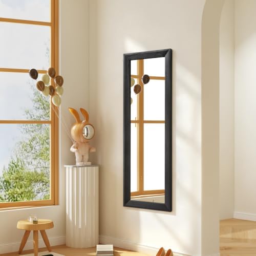 AAZZKANG Full Length Mirror Rectangle Wood Framed Large 43"x14" - Image 6