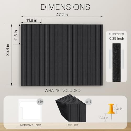 MaxGear Bulletin Board 48" x 36" - Image 4