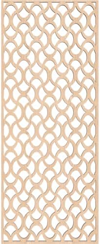Resort Decorative Pierced Fretwork Wood Wall Panels, 11 3/8"W x 29 3/8"H x 3/8"T - Image 4