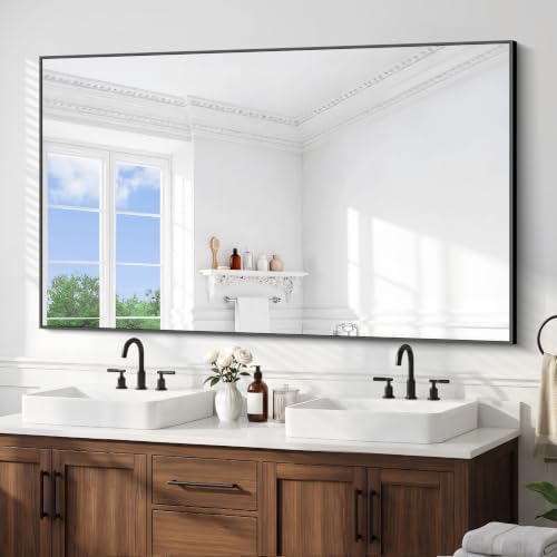 BONEWEI Bathroom Mirror, 66x40 inch Large Wall Mirror by BONEWEI