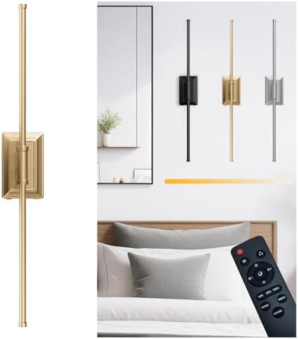 Battery Operated Wireless Wall Sconce by Unknown