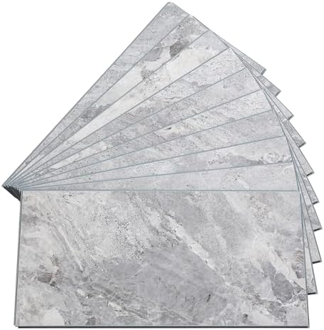 Palisade 23.2 in. x 11.1 in. Vinyl Wall Tiles in Silver Lake by PalisadeWallTilesandPlanks