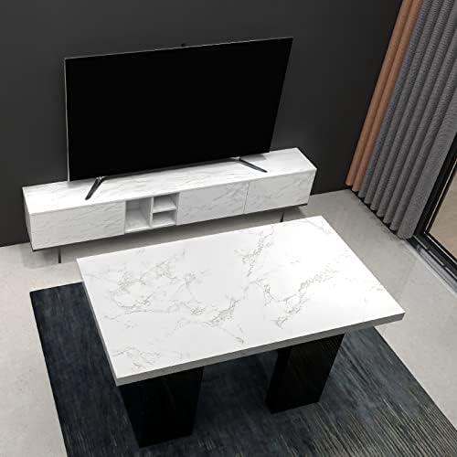 Marble Contact Paper White Peel and Stick Wallpaper - Image 6