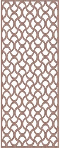 Resort Decorative Pierced Fretwork Wood Wall Panels, 19 3/8"W x 49 3/8"H x 3/8"T - Image 2