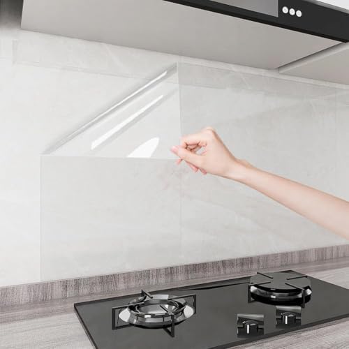 Clear Contact Paper & Wall Protector, 23.6*118 Inches Inches Adhesive Vinyl by Buyitnow