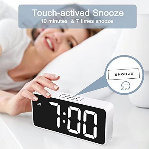 Welgo 7.5 Inch Huge Digital Alarm Clock - Image 6