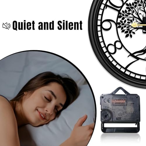 Big Wall Clock - Wall Clocks for Living Room Decor, Quiet and No Ticking - Image 4