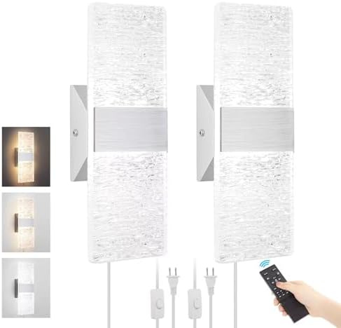 GOODATE Plug in Wall Sconces by GOODATE