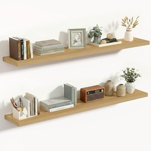 Vivelove 10 Inch Deep Floating Shelves by VIVELOVE