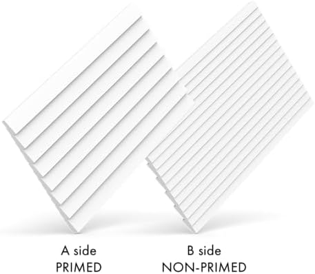 Orac Decor 9-7/8in H x 78-3/4in Long 3D Wall Covering, Primed White - Image 4