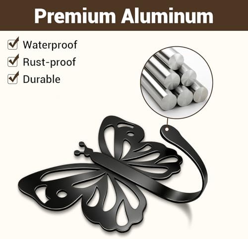 Butterfly Design Metal Hook for Both Screw Mounting and Strong Adhesive - Image 5