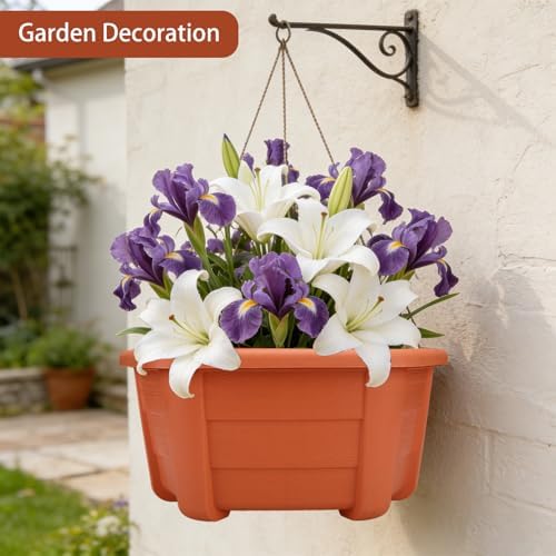 summer flower 3 Pack Hanging Planters - Image 4