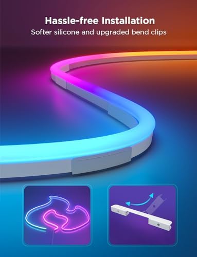 Govee RGBIC Neon Lights 16.4ft Works - Image 3