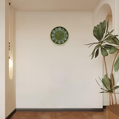 HZDHCLH 12 Inch Modern Wall Clock Battery Operated Silent Non Ticking - Image 6