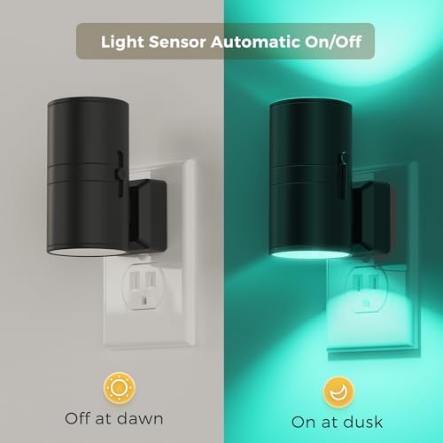 L LOHAS LED Night Light, Remote Control, RGB Color Changing, 1 Pack - Image 4