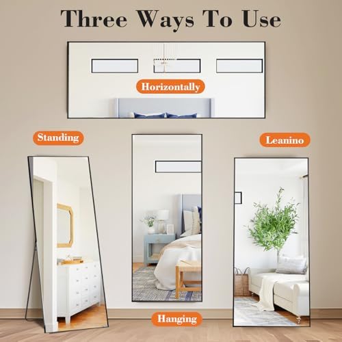 Full Length Floor Mirror 65"x24", Body Standing Mirror - Image 5
