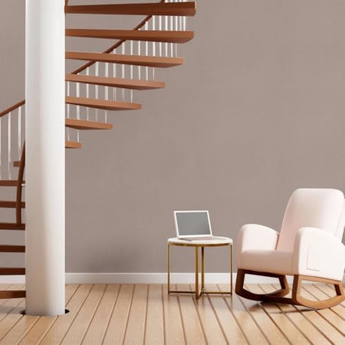 Yun-aeon Cinnamon Grasscloth Peel and Stick Wallpaper Texture Contact Paper - Image 3