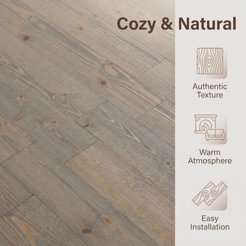 SINGULARWOOD Tongue & Groove Pine Wood Wall Panels, Wood Planks - Image 3