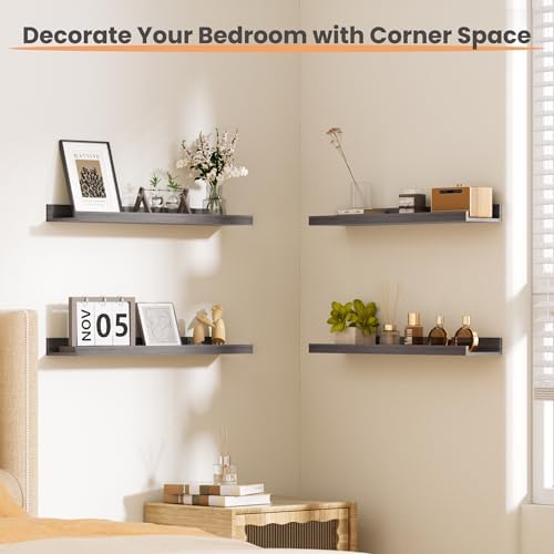 upsimples Floating Shelves for Wall Decor and Storage - Image 2