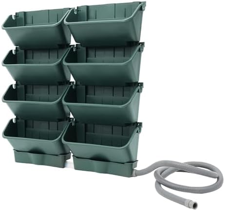 Vertical Wall Planter for Indoor Plant-Walls Mounted Pot by kunghei