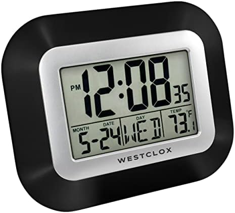 Westclox Large Digital Wall Clock Battery Operated - Image 4