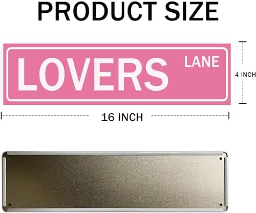 Lovers Lane Street Sign Posters - Image 2