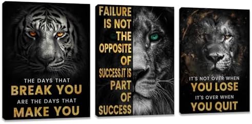Inspirational Motivational Wall Art by Kuiluuye