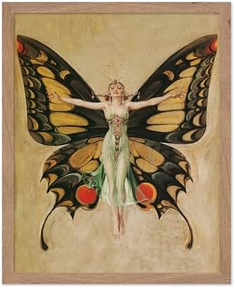 Poster Master Vintage Butterfly Poster by PosterMaster