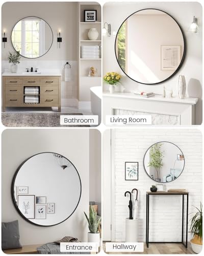 GarveeTech 18 Inch Round Bathroom Mirror - Image 4