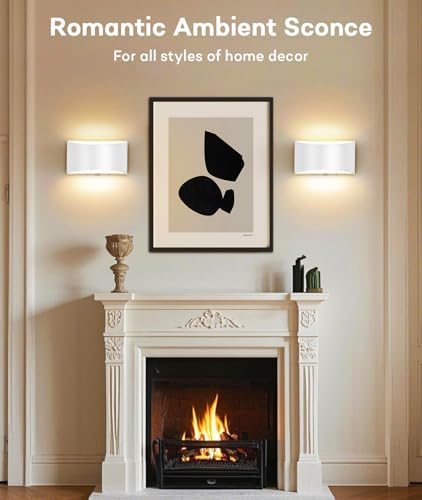 Lightess Hardwired Wall Sconce Set of 2 - Image 4