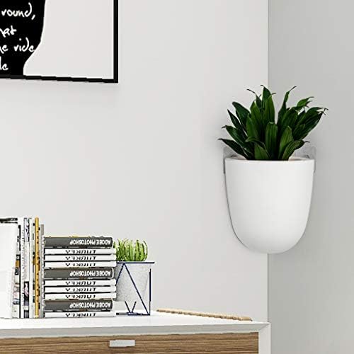 ORIMERC 2 Pack Corner Wall Mounted Hanging Planter Self Watering Triangle - Image 4