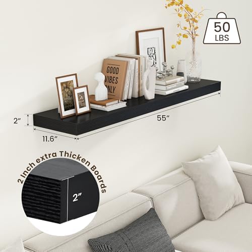 FLYJOE Deep Floating Shelves - Image 3
