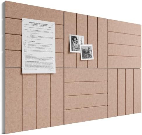 Bumusty 36" x 24" Large Cork Board Alternative by BUMUSTY