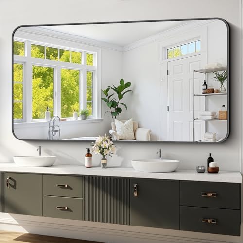 Koonmi Bathroom Wall Mirror, 36x71 Inch Large Vanity Mirror by KOONMI