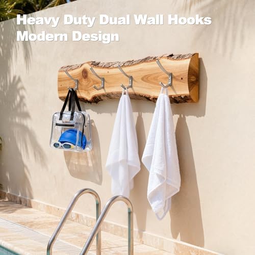 Heavy Duty Wall Hooks, 5 Inch Large Wall Mount Hooks - Image 5