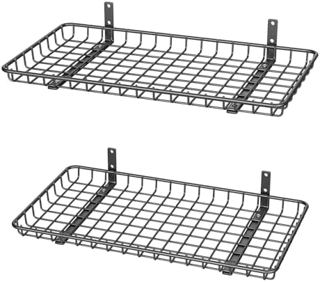 WALMANN 12x24 inch Wall Shelves, Wall-Mounted Storage Shelf by WALMANN