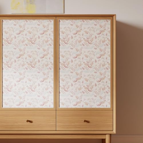 Vinjiasin Tropical Bird & Leaf Wallpaper, Boho Neutral Tone Contact Paper - Image 7