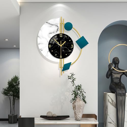 Large Wall Clocks Battery Operated Modern Clock by CreativeWallClock